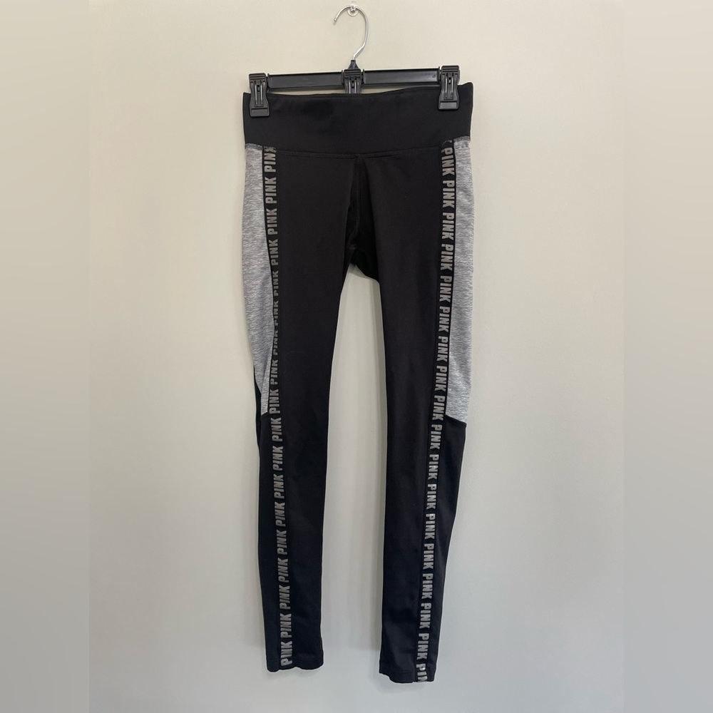 Victoria’s Secret PINK Cozy black/gray yoga pants size small